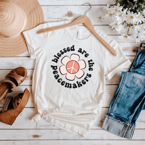 Blessed are the Peacemakers png Sublimation Designs Mama Faith Design Files Summer png