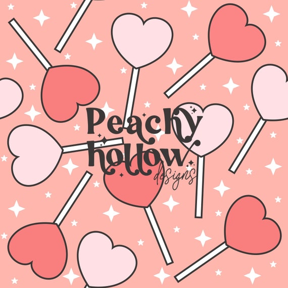 Seamless Sucker Valentines Background, Valentine Paper, Scrapbook Paper, 12x12, Commercial Use, Retro Pattern, Candy Hearts Patterns 300 DPI