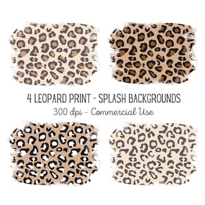 Leopard Splash Background Leopard Splash Cheetah Print Sublimation Background Design Downloads Commercial Use 300 dpi