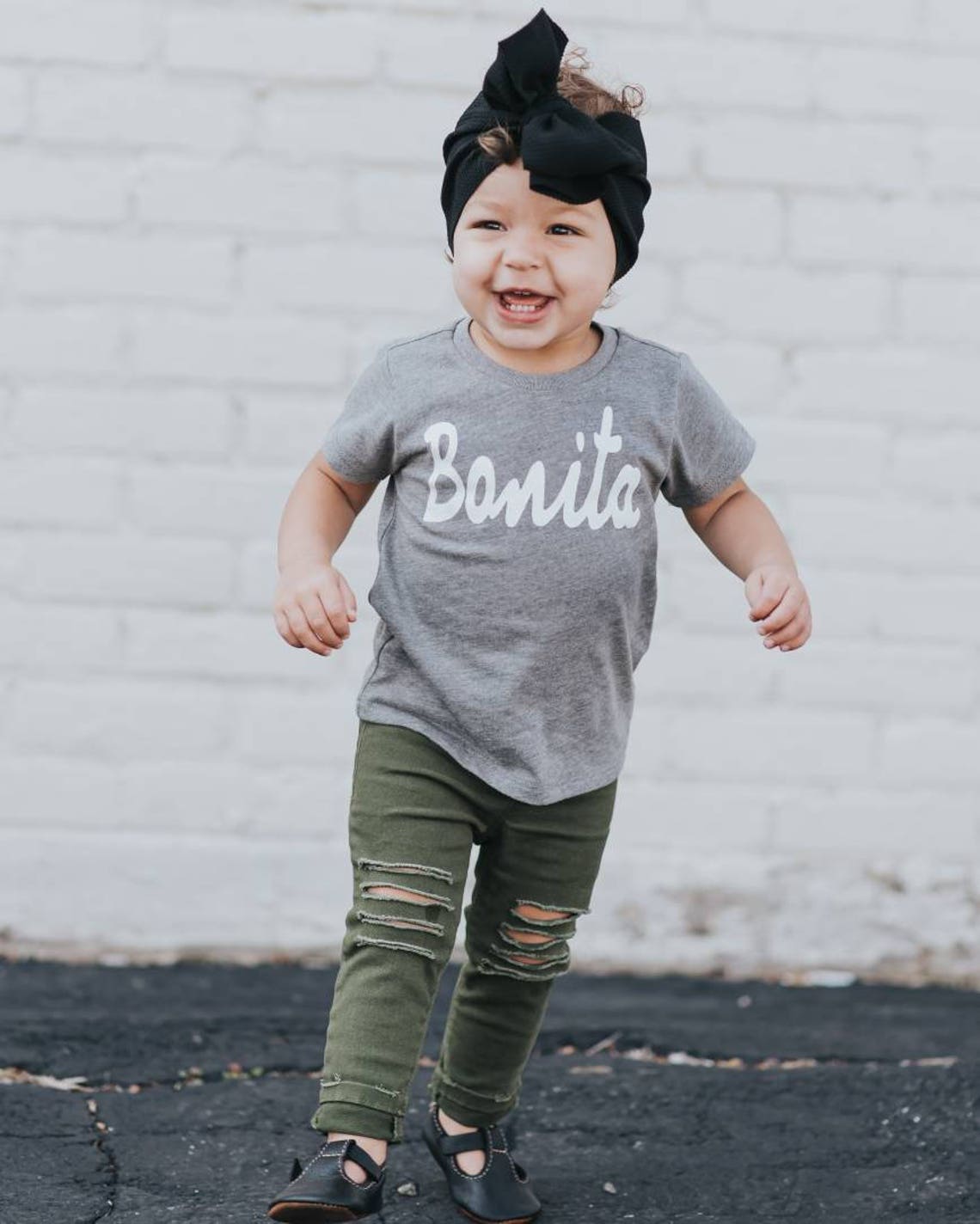 Bonita Toddler Tee FALL COLORS Baby Shirt Toddler Shirt | Etsy