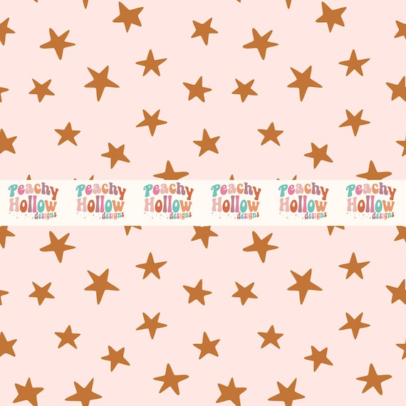 Seamless Stars Pattern Retro Repeat Pattern for Fabric Sublimation
