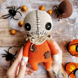 Amigurumi Halloween boy crochet pattern. DIY Halloween doll. Languages: English, Danish, German, French, Spanish image 5