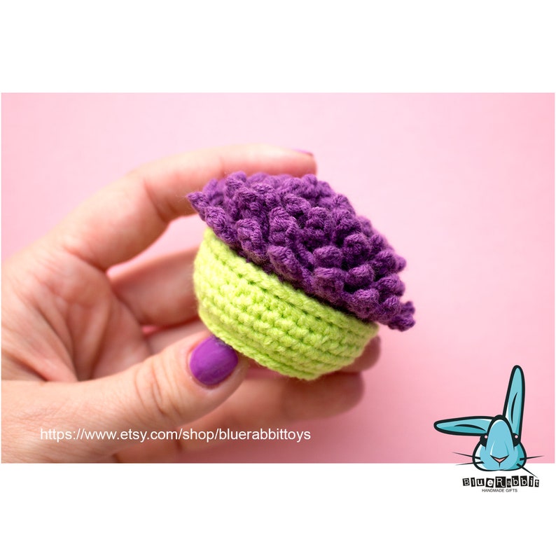 Amigurumi flowerpot crochet pattern. Crochet planter. Language English. image 4