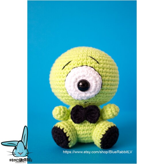 Amigurumi Crochet Cyclops Monster Pattern (PDF Pattern) - Etsy