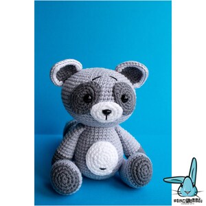 Amigurumi Raccoon Crochet Pattern: DIY Forest Animal (PDF Pattern) image 5