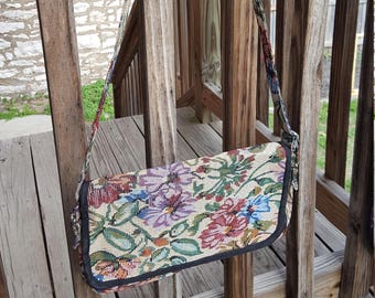 Floral Vintage Shoulder Bag Purse
