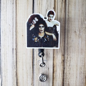 Horror Picture Show Belt Clip Badge Reel Name Tag Holder - Nurse / Student