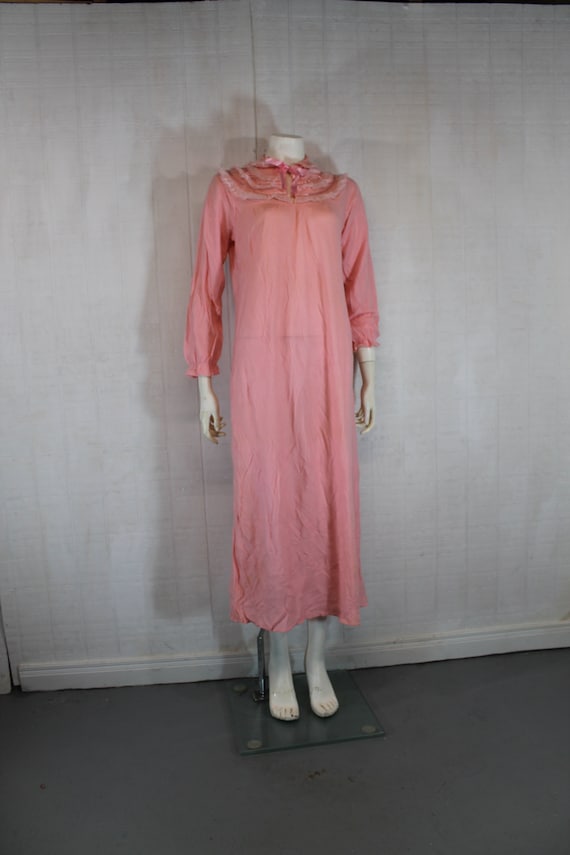 Vintage 1930's Lingerie BINSTRON Pink Bemberg Rayo
