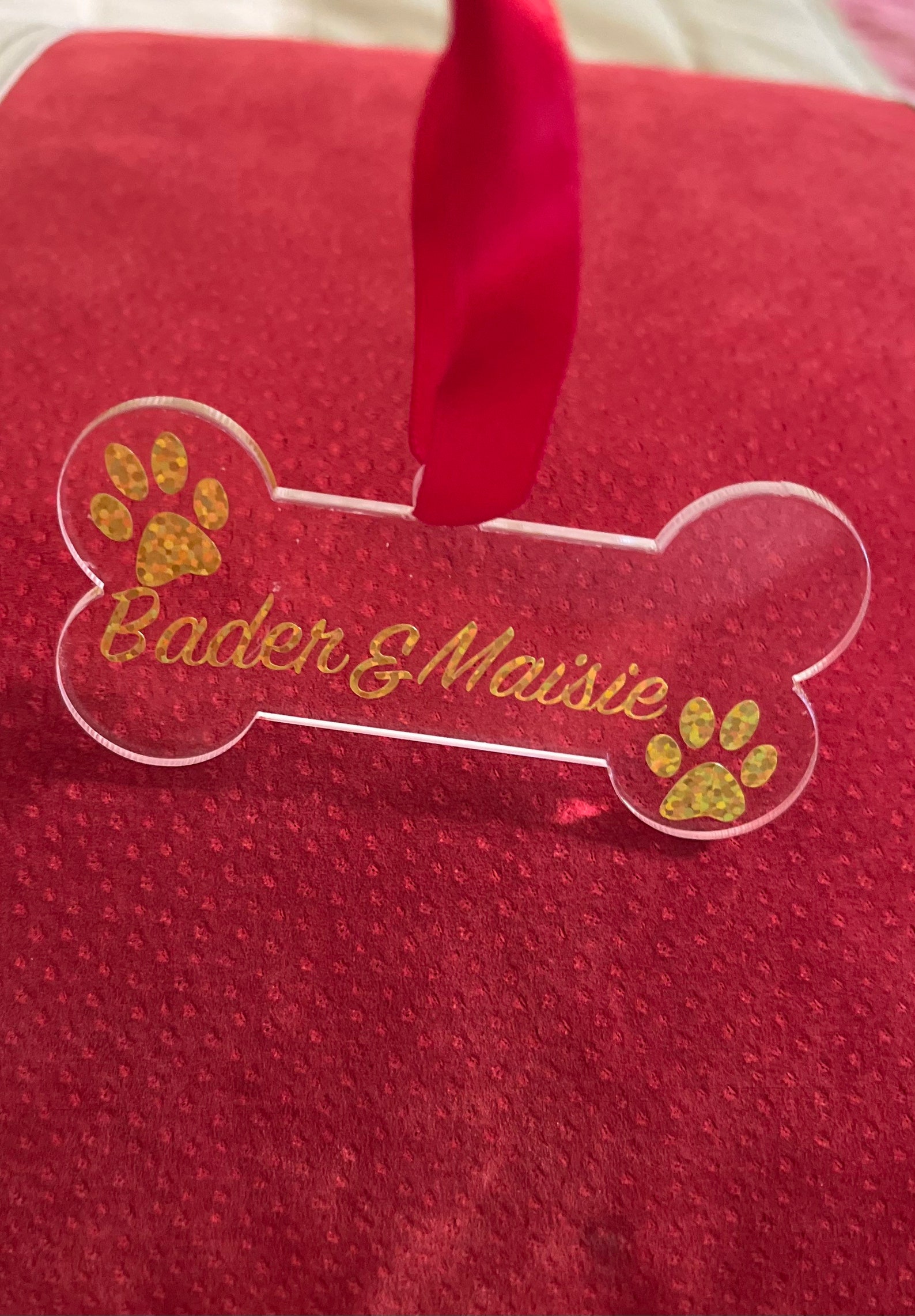 personalized-acrylic-dog-bone-ornament-dog-bone-ornament-etsy