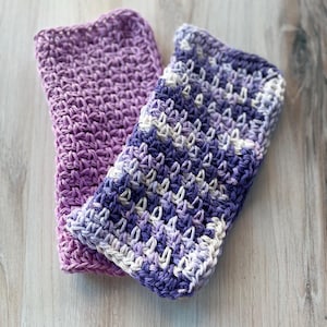 Paños de cocina de algodón hechos a mano, hechos a crochet, limpieza sostenible, regalos de inauguración de la casa, gruesos y duraderos. imagen 3