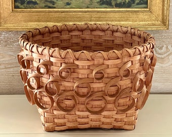 20th-Century Large American Passamaquoddy Penobscot Basket | Maine