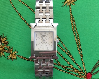 Hermès H Bracelet Watch Stainless Steel | Pre-Owned