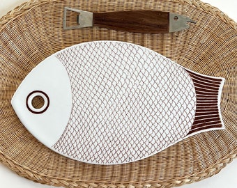 Mid-Century Fish Duet | Trivet | Cheese Board | Bottle Opener