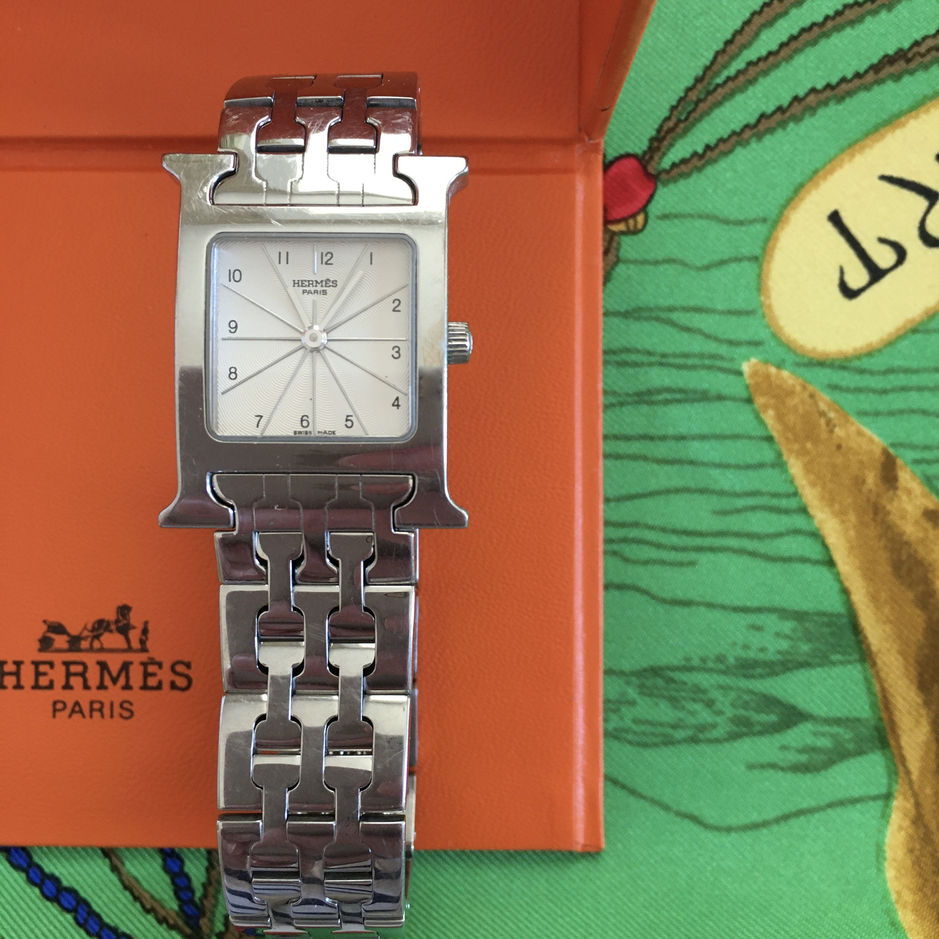 Hermès H Bracelet Watch Stainless Steel | Pre-Owned