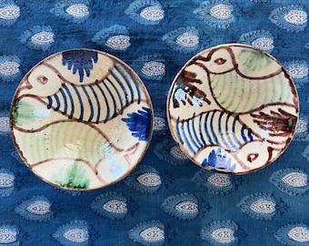 Pair of Small Afghani Bowls | Trinkets | Mid-Century