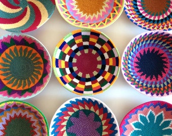 Cotton Crocheted Trinket Bowls | Handmade from Guatemala