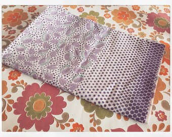 Dorma | Etsy Vintage Retro Dorma Pillowcase Blue