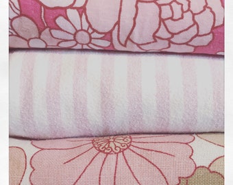 70s striped sheet | Etsy Wabasso 1970s Striped Pillowcases