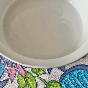 Large Figgjo Flint Turi Daisy Design Bowl 12322 Circa 1960 image 5