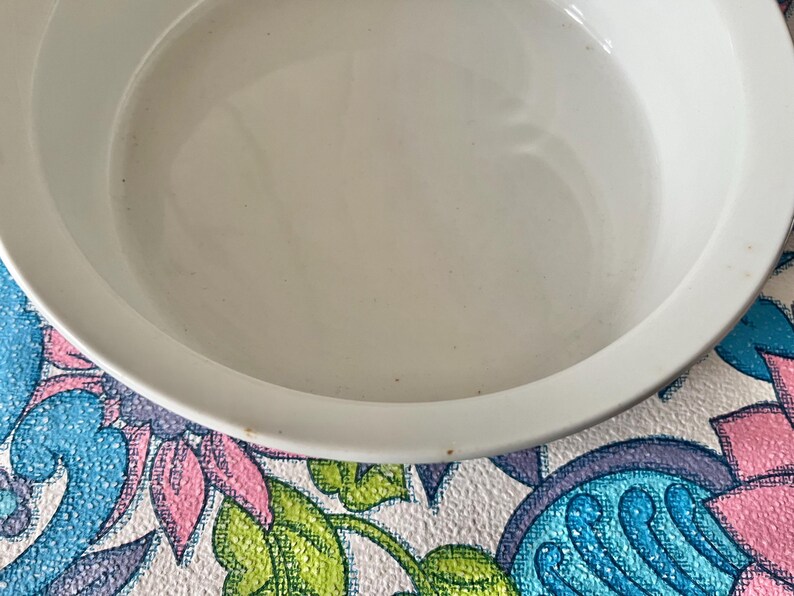 Large Figgjo Flint Turi Daisy Design Bowl 12322 Circa 1960 image 5
