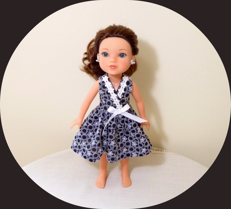 Doll Clothes 14 1//2/" Dress Lavender Shoes Fits 14.5/" AG WELLIE WISHER DOLLS