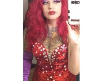 Jessica Rabbit Costume Etsy