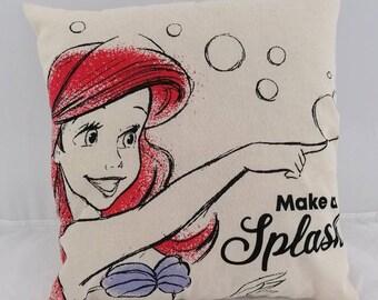 ariel sequin pillow