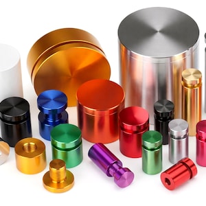 Corner Colored Standoff Bolts Acrylic Floating Frame Hardware Set Screws