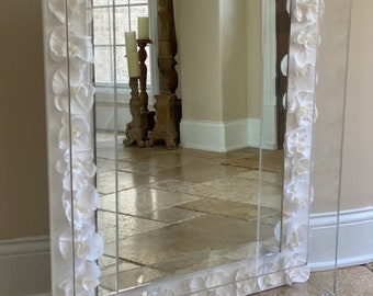 Acrylic Mirror Frame 35x45x6 With 6" channels for flowers