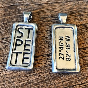 St Petersburg Pewter Charm