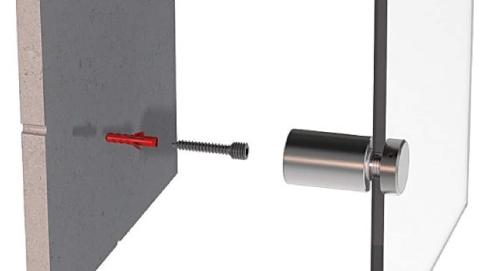 Standoff Bolts for Acrylic Floating Frame Photo Set of 4 Etsy