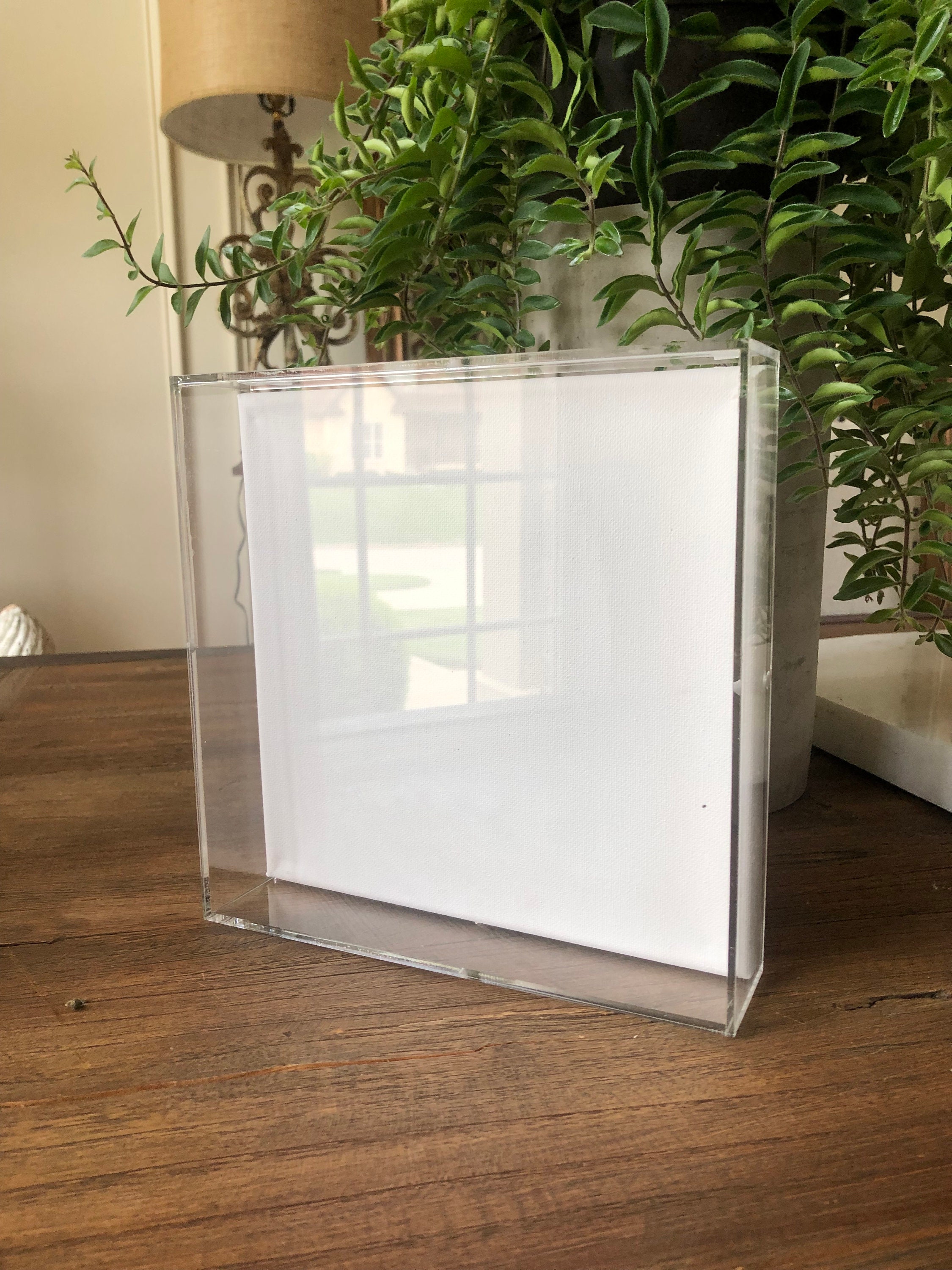 Ready to SHIP Frames Acrylic Lucite Clear Shadow Box with Etsy
