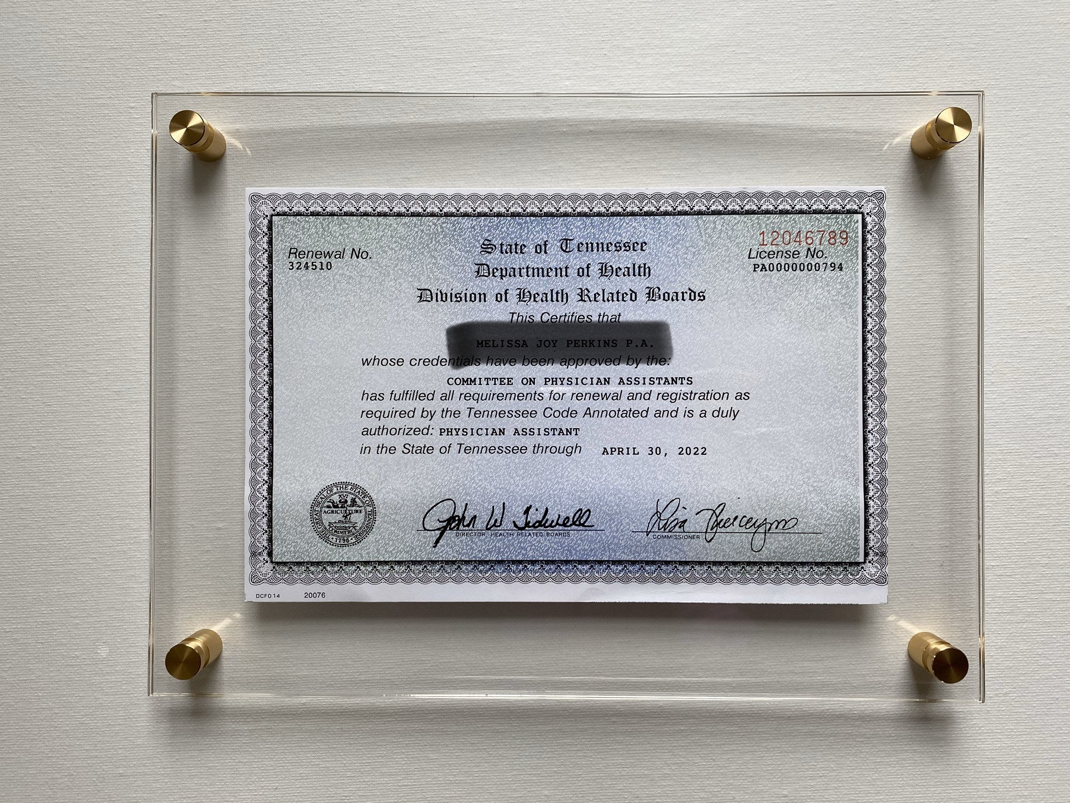 Frame Acrylic Diploma Document Floating Wall Mounted. CUSTOM Etsy
