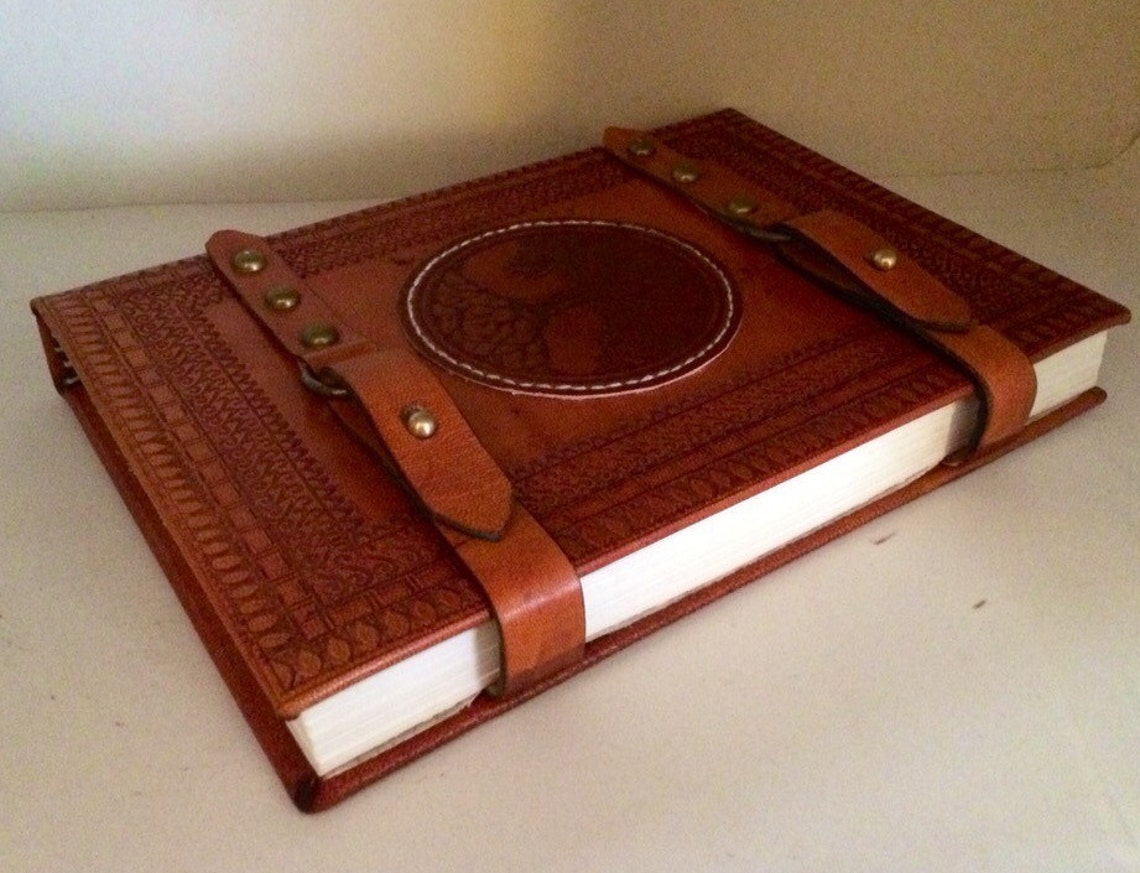 Handmade Leather Bound Sketchbook Etsy