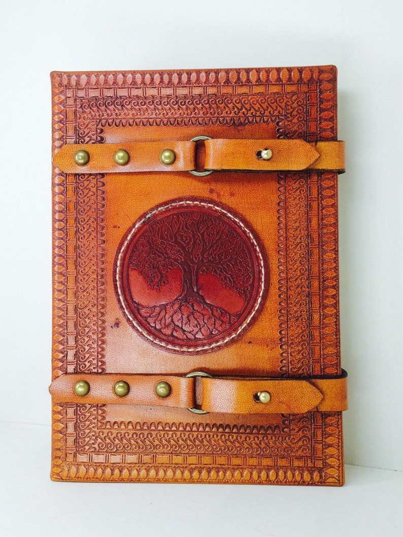 Handmade Leather Bound Sketchbook Etsy