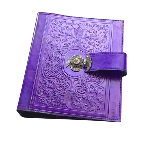 A5 Distressed Oxblood Red Leather Wrap Ring Binder Filofax Etsy