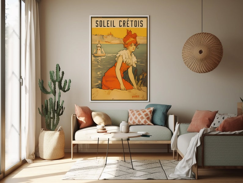 Targa In Metallo Vintage "Walking On Sunshine" - Poster In Lamiera Per Pub, Bar E Arredamento - 20x30 Cm