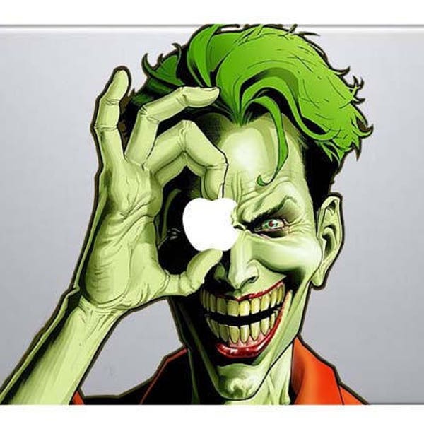 ipad Mini decal sticker Joker checks apple art for Apple Tablet