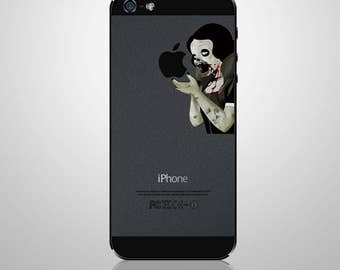 Etiqueta engomada etiqueta iPhone arte Zombie blanco como la nieve para Apple Mobile Iphone 6