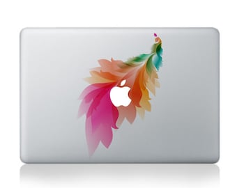 Macbook 13 inch decal sticker cactus flower and apple art for Apple Laptop