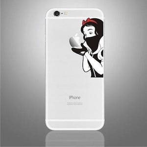 Iphone Decal Sticker Ninja Snow White Art For Apple Mobile Etsy