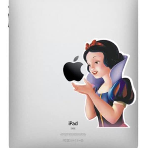 Mini iPad decal sticker Snow White cover art for Apple Tablet