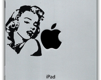 Mini iPad decal sticker Marilyn Monroe art for Apple Tablet