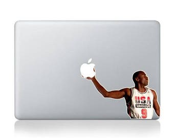 Macbook 13 inch decal sticker USA basketball Apple art for Apple Laptop