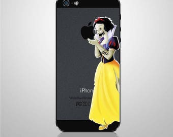 Etiqueta engomada etiqueta iPhone Zombie nieve blanco completo vestido arte móvil de Apple Iphone 5