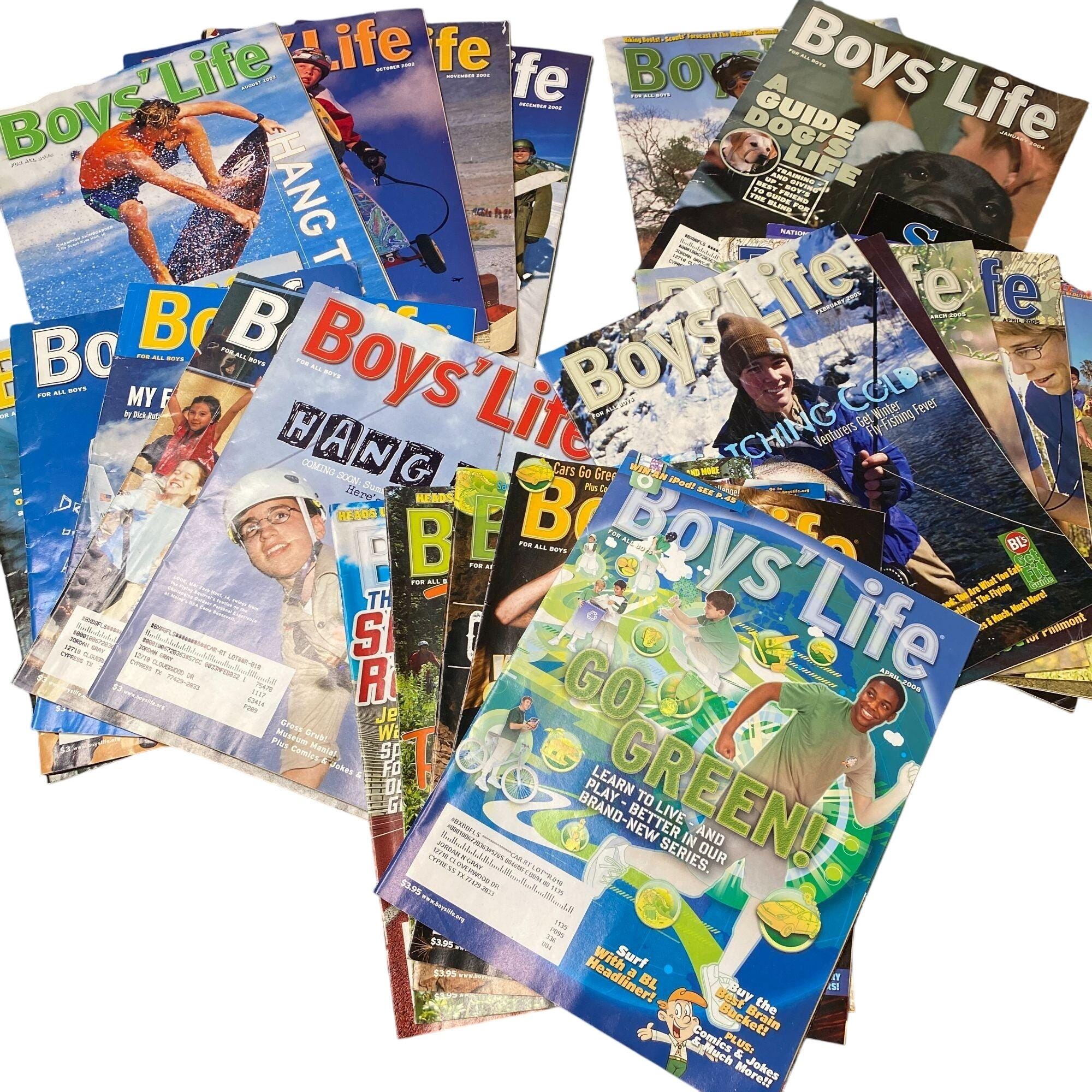 Boys Life Boy Scouting Magazine lot Early 2000s Boy Scouts lot of 22