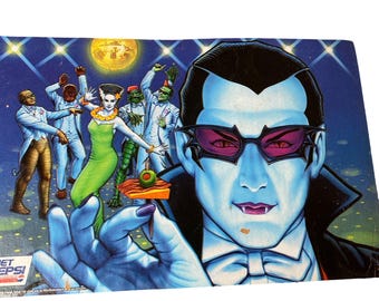 Mountain Dew Universal Monsters 90s Promo Cards Pepsi Frankenstein