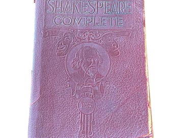 The Complete Works Of William Shakespeare 1926 Comprising His Plays And Poems