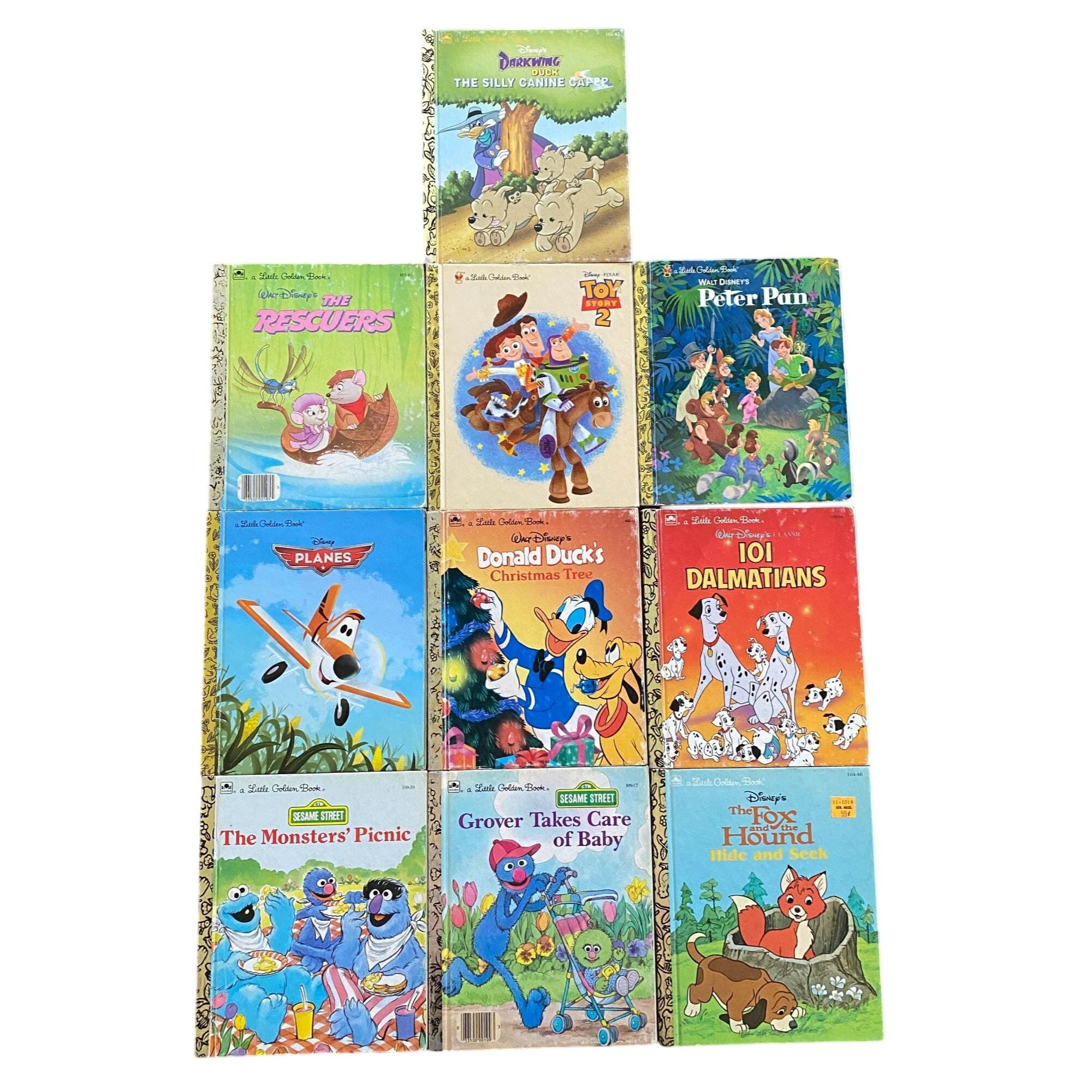 VTG Little Golden Books Disney Children's Books 80s-00s Hardback