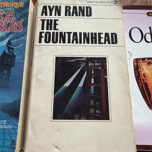 Classic Literature Book Lot Lord of the Flies Odyssey Fountainhead 6 Paperback image 4